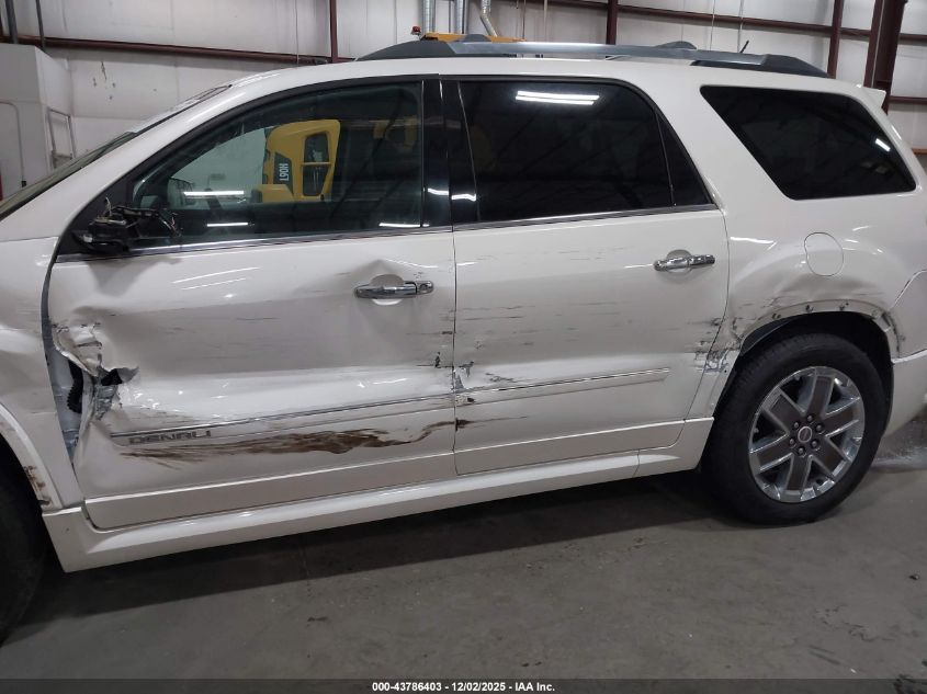 2012 GMC Acadia Denali VIN: 1GKKVTED8CJ325621 Lot: 43786403