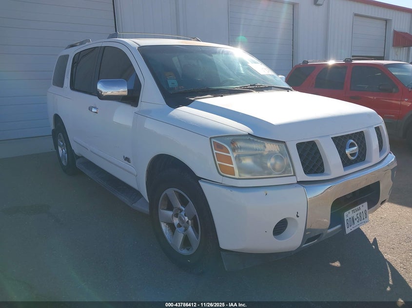 5N1AA08A95N730297 2005 Nissan Armada Se auction photo 1