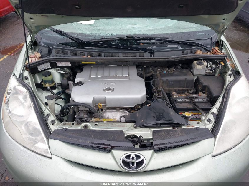 2008 Toyota Sienna Le VIN: 5TDZK23CX8S102904 Lot: 43786422