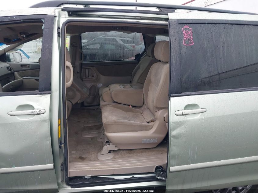 2008 Toyota Sienna Le VIN: 5TDZK23CX8S102904 Lot: 43786422