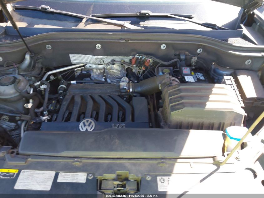 2018 Volkswagen Atlas 3.6L V6 Se VIN: 1V2CR2CA1JC564662 Lot: 43786436