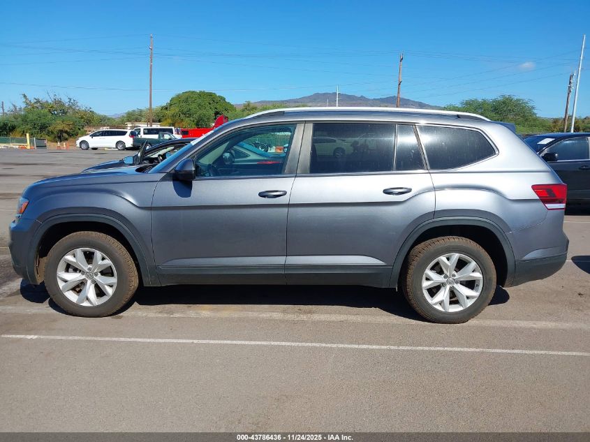 2018 Volkswagen Atlas 3.6L V6 Se VIN: 1V2CR2CA1JC564662 Lot: 43786436