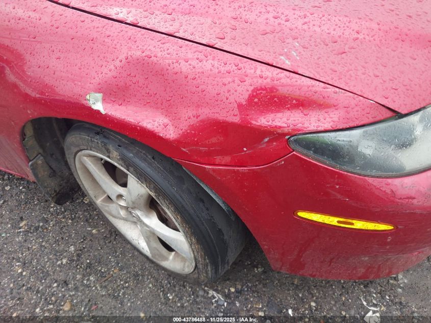 2005 Mazda Mazda6 I Base VIN: 1YVFP80C155M61940 Lot: 43786488