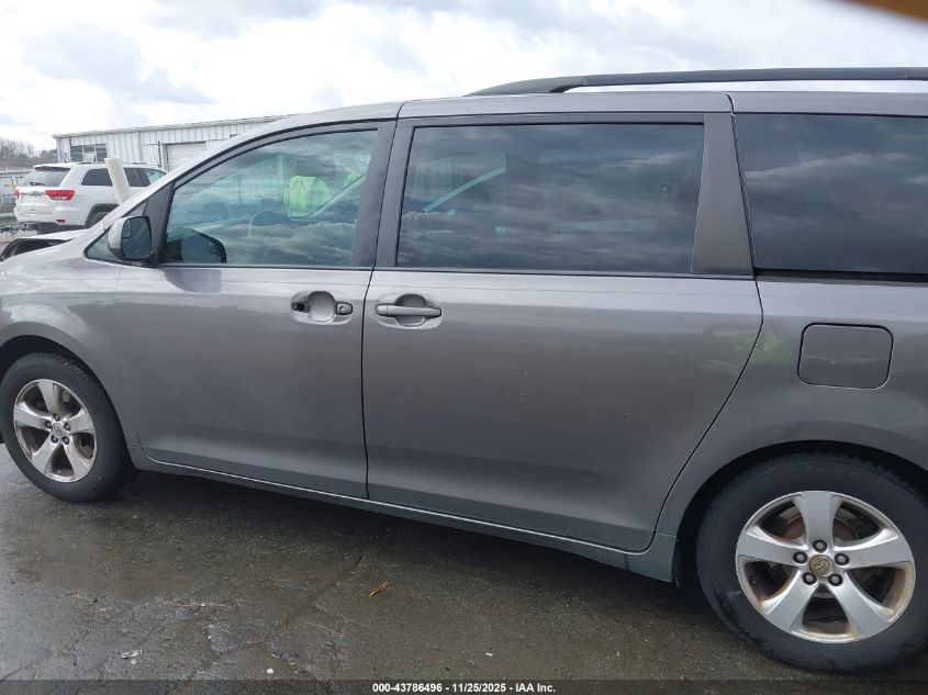 2015 Toyota Sienna Le 8 Passenger VIN: 5TDKK3DC6FS596178 Lot: 43786496