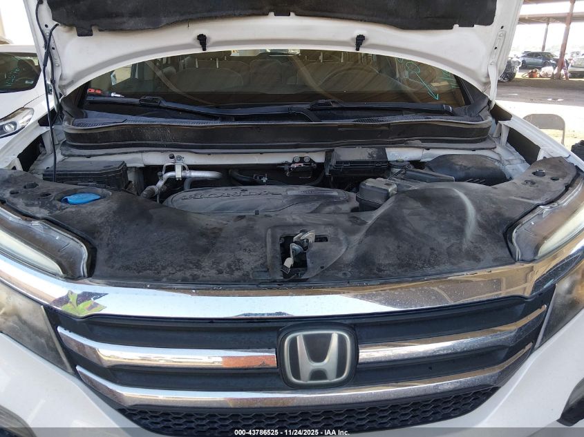 2016 Honda Pilot Ex VIN: 5FNYF6H41GB082683 Lot: 43786525