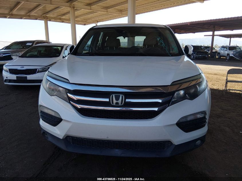 2016 Honda Pilot Ex VIN: 5FNYF6H41GB082683 Lot: 43786525