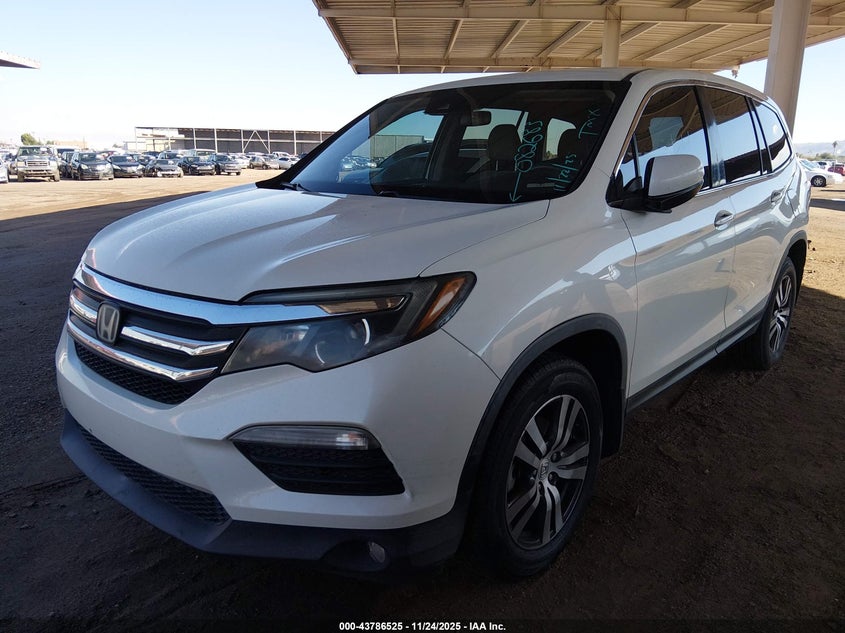 Vin: 5fnyf6h41gb082683, lot: 44281972, honda pilot ex 20162