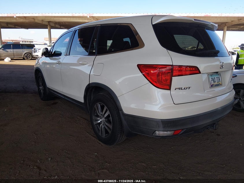 Vin: 5fnyf6h41gb082683, lot: 44281972, honda pilot ex 20163