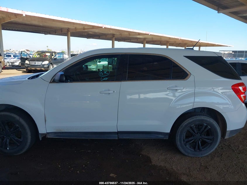 VIN 2GNALBEKXH1503947 2017 CHEVROLET EQUINOX LS