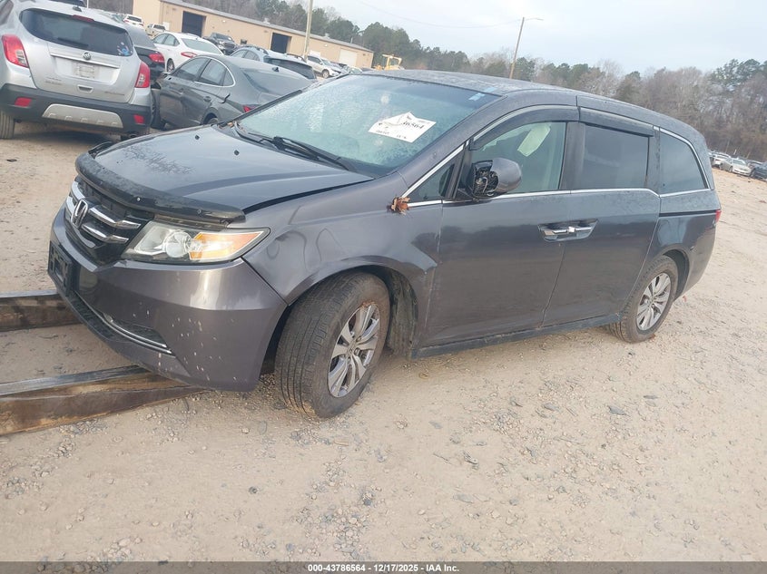 Vin: 5fnrl5h41fb127207, lot: 44282011, honda odyssey ex 20152