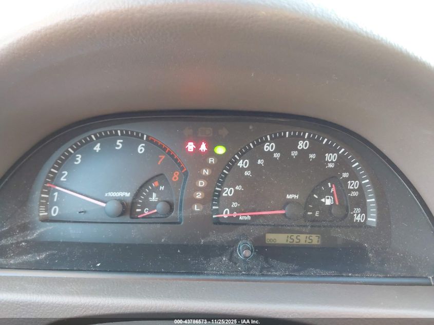 2004 Toyota Camry Le VIN: JTDBE32K340258934 Lot: 43786573