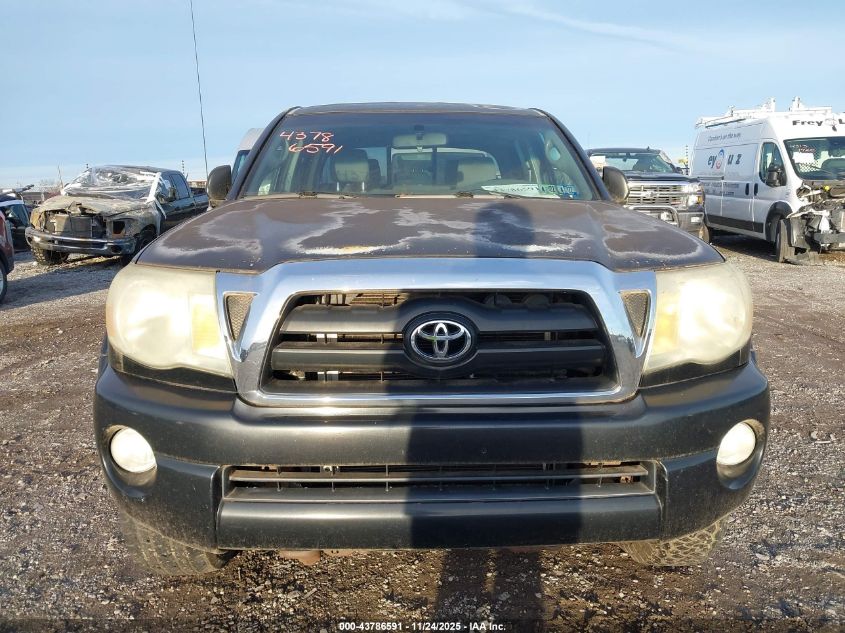 2005 Toyota Tacoma Base V6 VIN: 5TELU42N05Z072213 Lot: 43786591