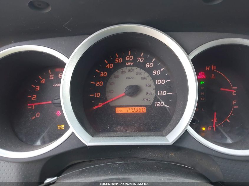 2005 Toyota Tacoma Base V6 VIN: 5TELU42N05Z072213 Lot: 43786591