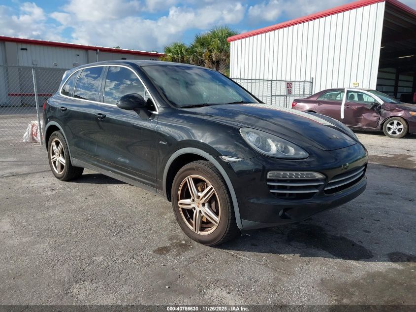 PORSCHE CAYENNE DIESEL PLATINUM EDITION