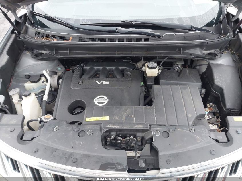 2009 Nissan Murano Le VIN: JN8AZ18W19W156863 Lot: 43786633