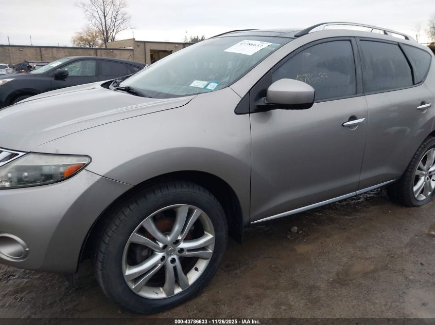 2009 Nissan Murano Le VIN: JN8AZ18W19W156863 Lot: 43786633