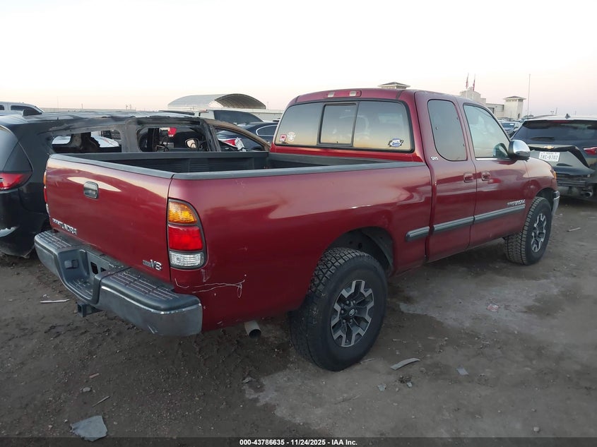 5TBRT34181S177759 2001 TOYOTA TUNDRA photo no. 4