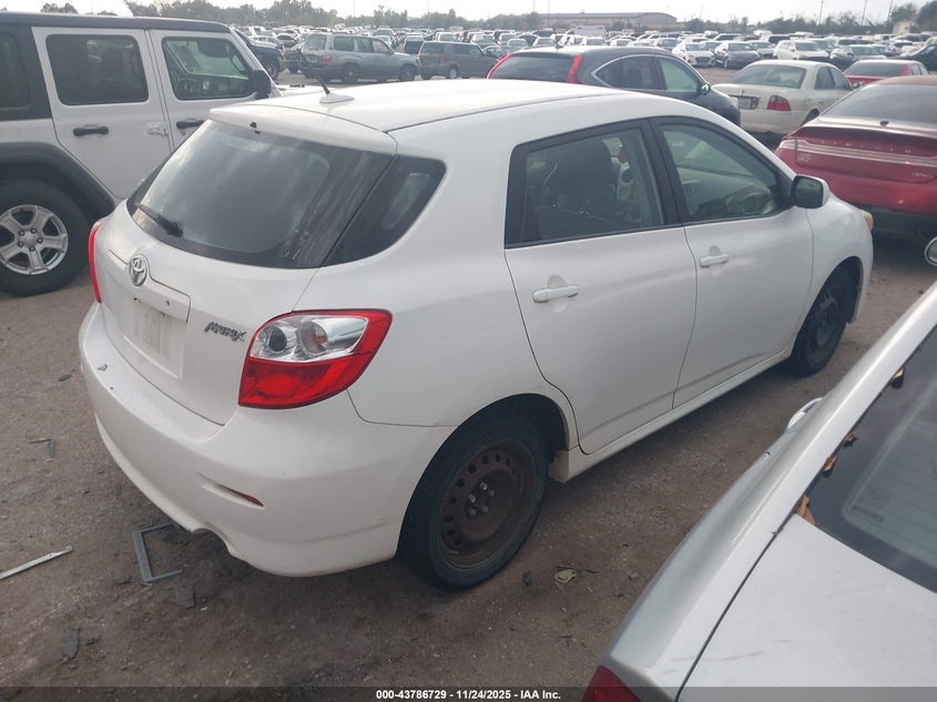 2T1KU40E89C171274 2009 TOYOTA MATRIX photo no. 4