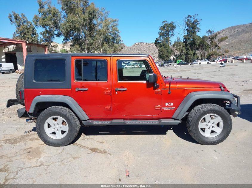 2009 Jeep Wrangler Unlimited X VIN: 1J4GA39129L727963 Lot: 43786753