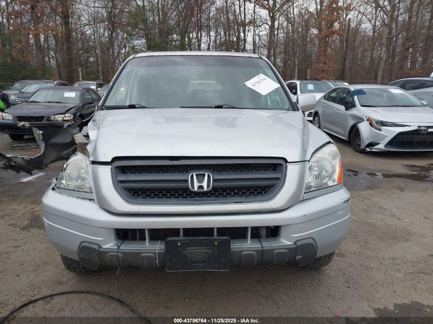 2005 Honda Pilot Ex-L VIN: 5FNYF18515B001092 Lot: 43786764