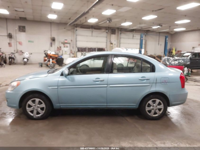 2009 Hyundai Accent Gls VIN: KMHCN46C99U346458 Lot: 43786801