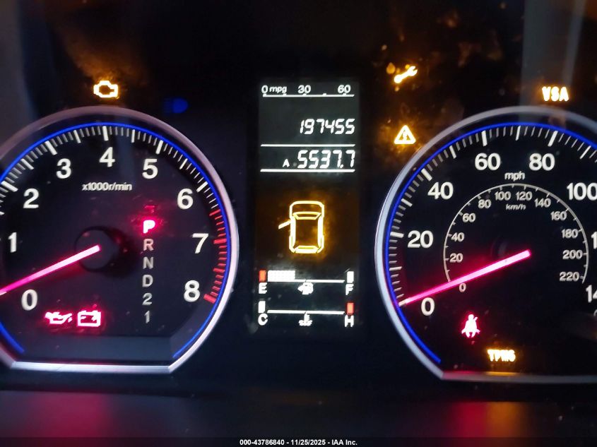 2007 Honda Cr-V Lx VIN: JHLRE38377C069210 Lot: 43786840