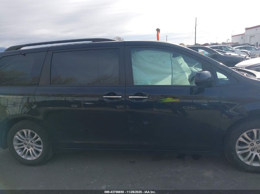 2015 Toyota Sienna Xle 8 Passenger VIN: 5TDYK3DC4FS655769 Lot: 43786858