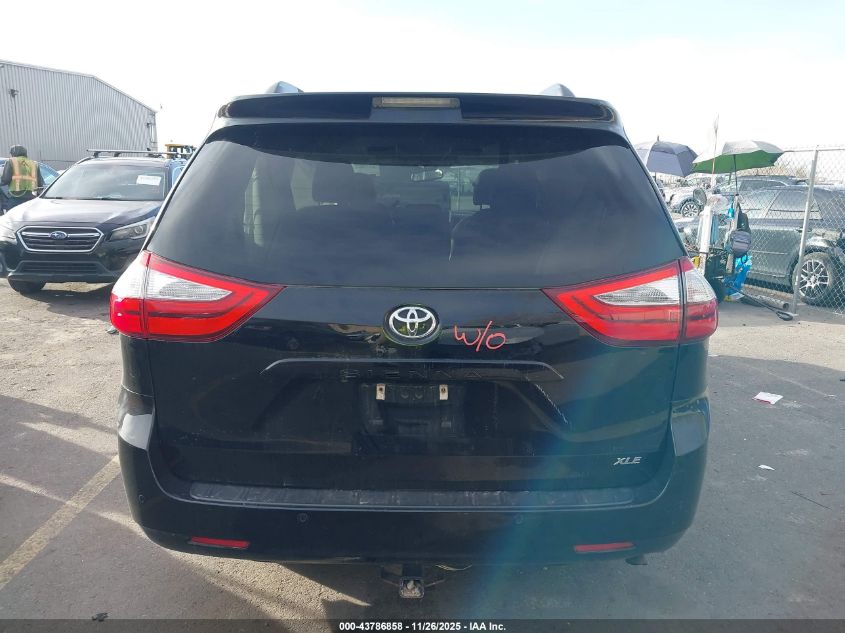 2015 Toyota Sienna Xle 8 Passenger VIN: 5TDYK3DC4FS655769 Lot: 43786858