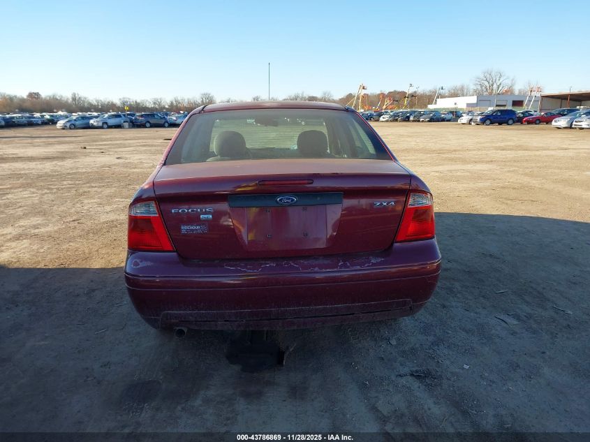2006 Ford Focus Zx4 VIN: 1FAHP34N16W234715 Lot: 43786869