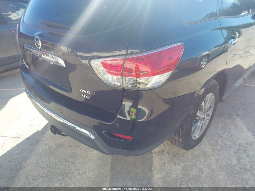 2015 Nissan Pathfinder Sv VIN: 5N1AR2MM1FC672591 Lot: 43786928