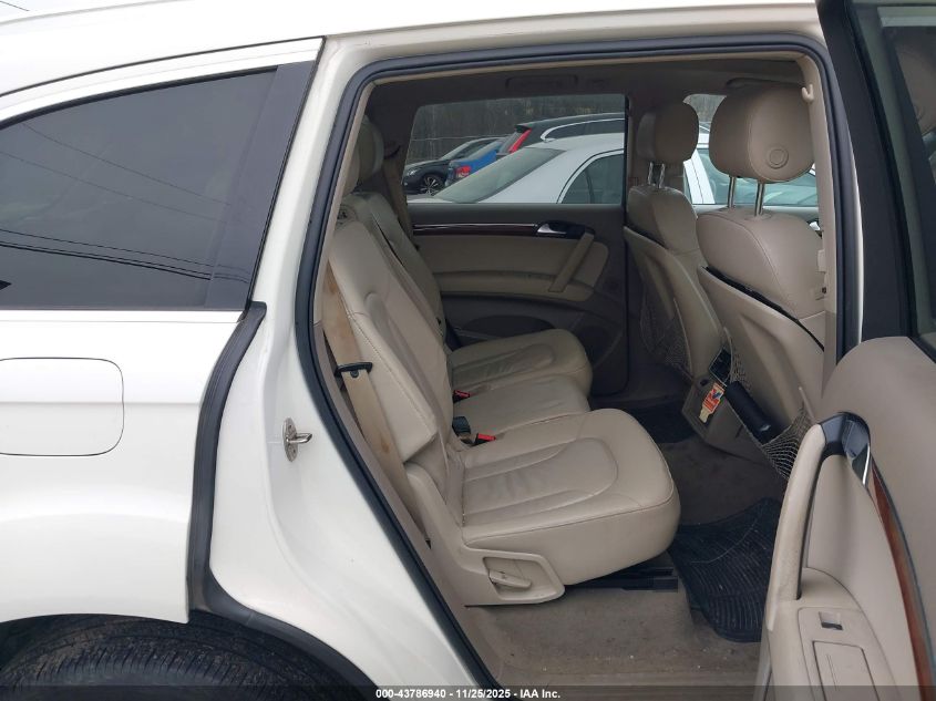 2009 Audi Q7 3.6 5 Passenger/3.6 Premium VIN: WA1AY74L19D022339 Lot: 43786940