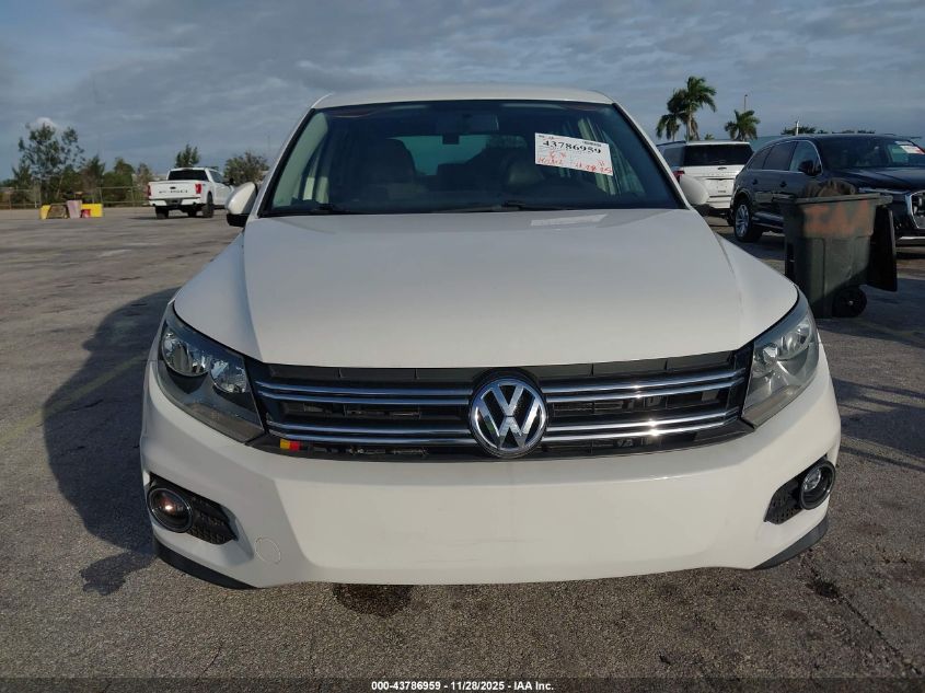 2014 Volkswagen Tiguan Se VIN: WVGAV3AXXEW525487 Lot: 43786959