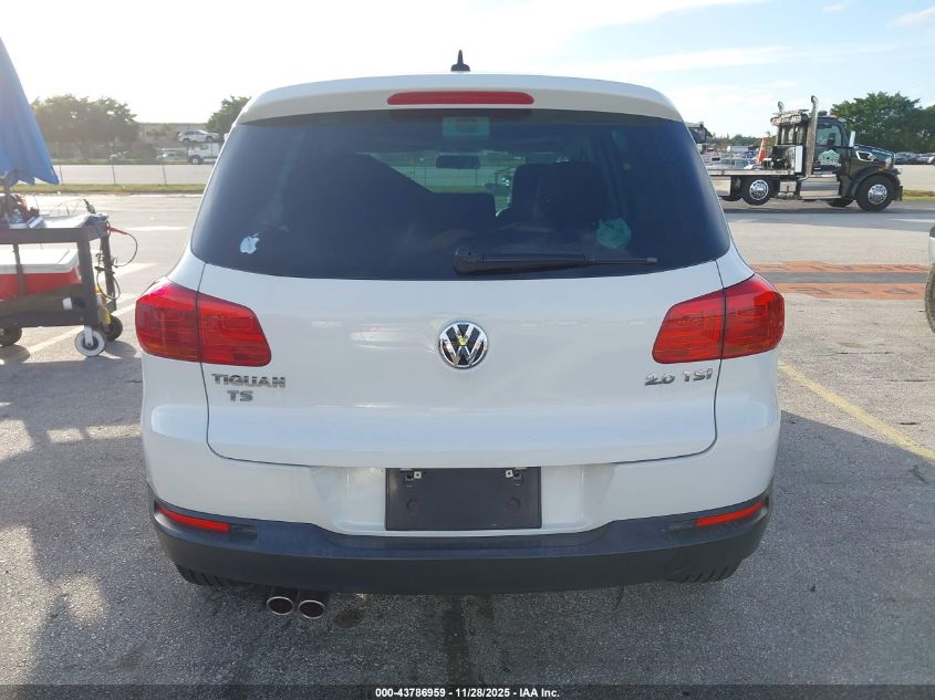 2014 Volkswagen Tiguan Se VIN: WVGAV3AXXEW525487 Lot: 43786959