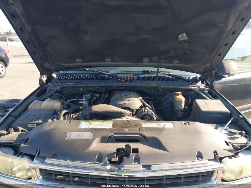 2001 Chevrolet Tahoe Lt VIN: 1GNEK13T01J118662 Lot: 43786967