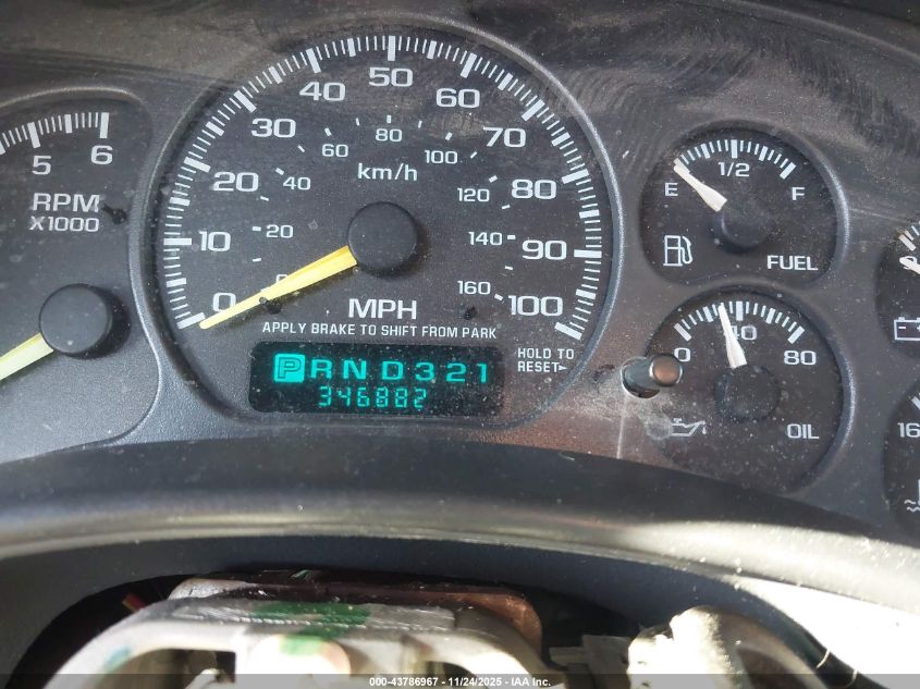 2001 Chevrolet Tahoe Lt VIN: 1GNEK13T01J118662 Lot: 43786967