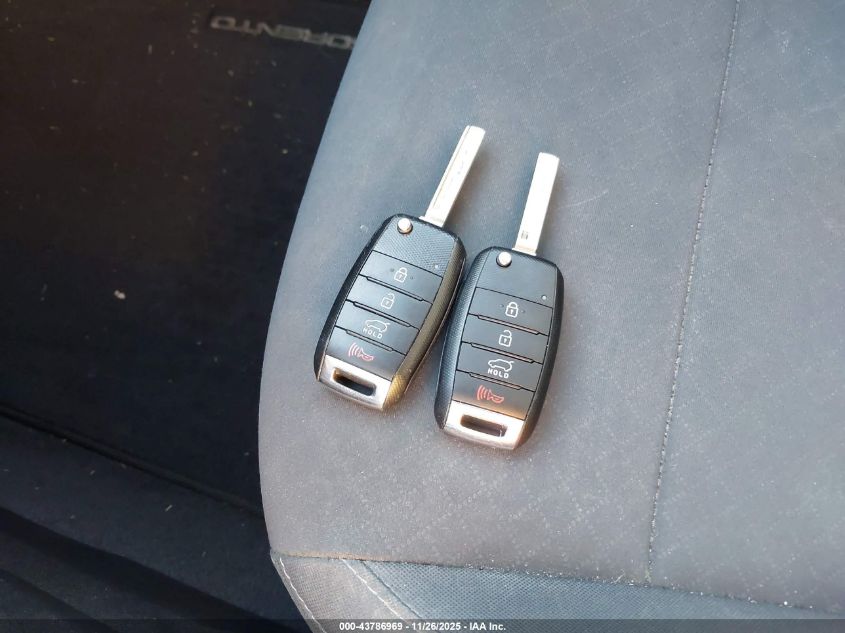 2016 Kia Sorento 2.4L Lx VIN: 5XYPG4A38GG116769 Lot: 43786969