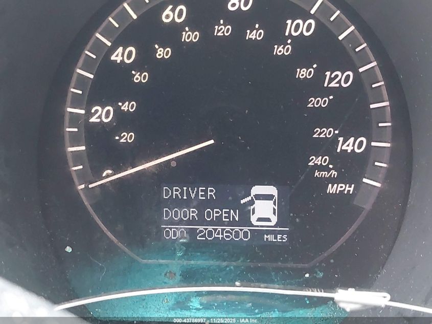 2006 Lexus Rx 400H VIN: JTJHW31U260047587 Lot: 43786997