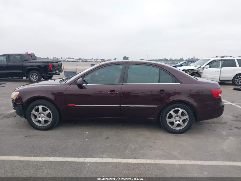 2006 Hyundai Sonata Gls VIN: 5NPEU46C66H096330 Lot: 43786999