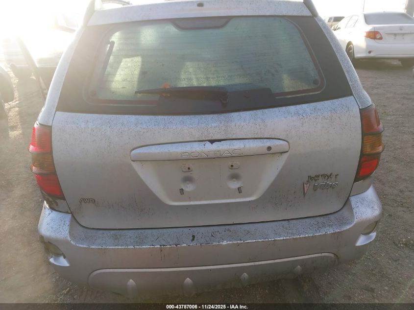 2006 Pontiac Vibe VIN: 5Y2SM65856Z452366 Lot: 43787006