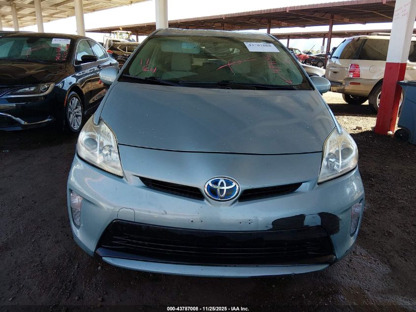 2012 Toyota Prius Two VIN: JTDKN3DU5C5484196 Lot: 43787008