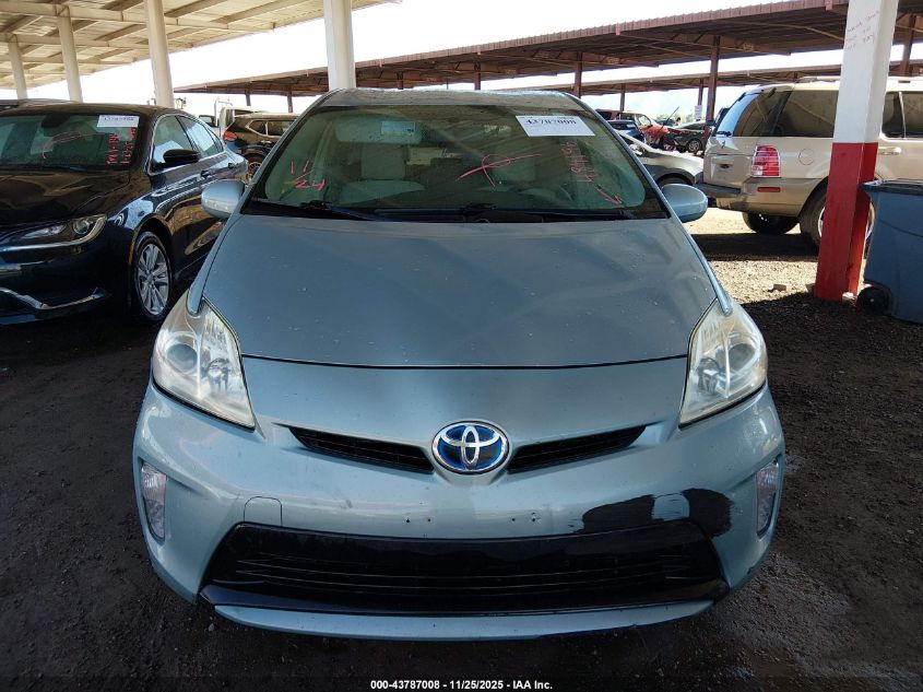 2012 Toyota Prius Two VIN: JTDKN3DU5C5484196 Lot: 43787008