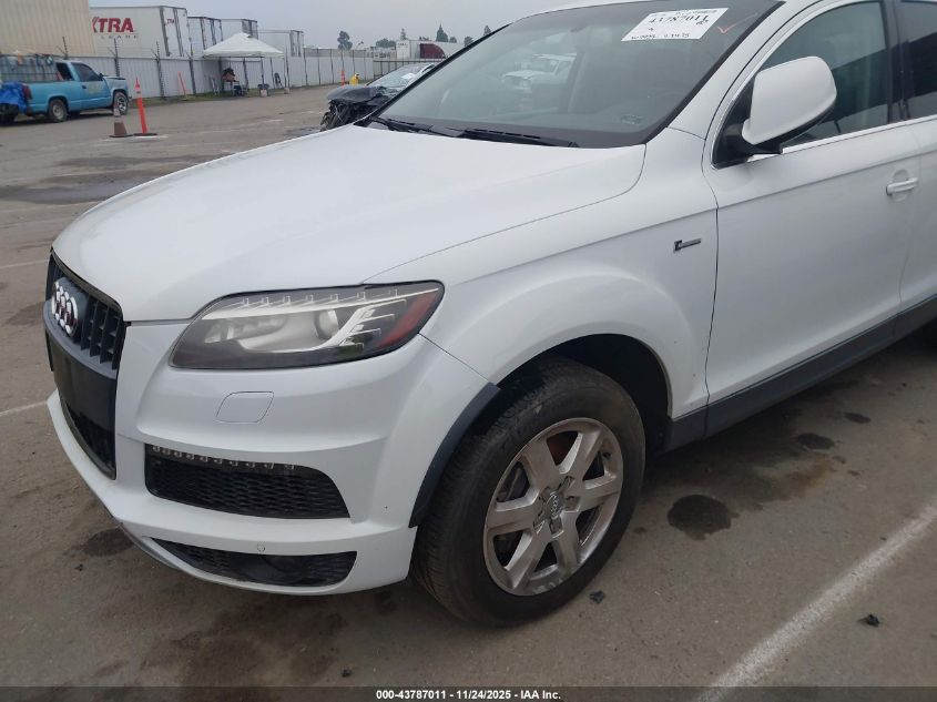 2014 Audi Q7 3.0T Premium VIN: WA1LGAFE1ED004408 Lot: 43787011