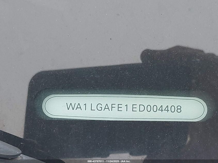 2014 Audi Q7 3.0T Premium VIN: WA1LGAFE1ED004408 Lot: 43787011