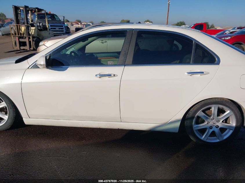 2004 Acura Tsx VIN: JH4CL95814C003337 Lot: 43787028