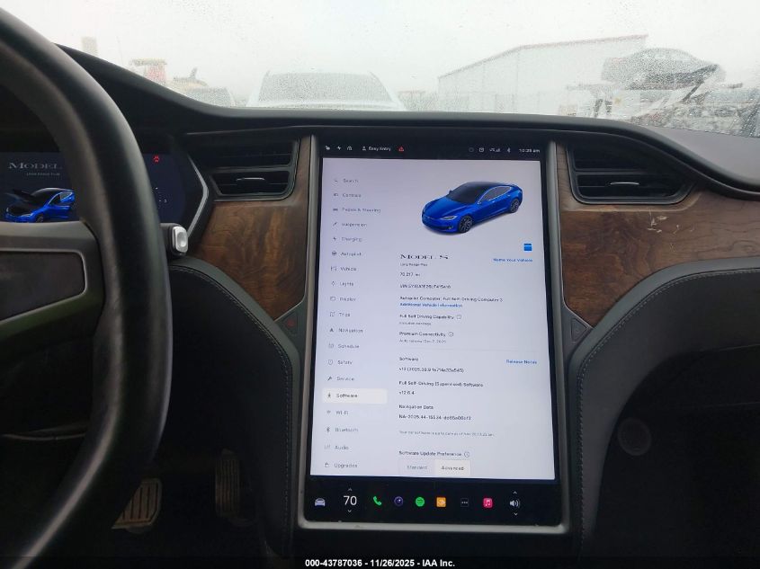 2020 Tesla Model S Long Range Dual Motor All-Wheel Drive/Long Range Plus Dual Motor All-Wheel Drive VIN: 5YJSA1E26LF415416 Lot: 43787036