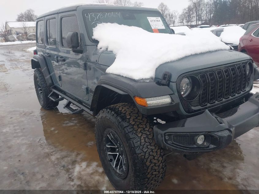 JEEP WRANGLER 4-DOOR WILLYS 4X4