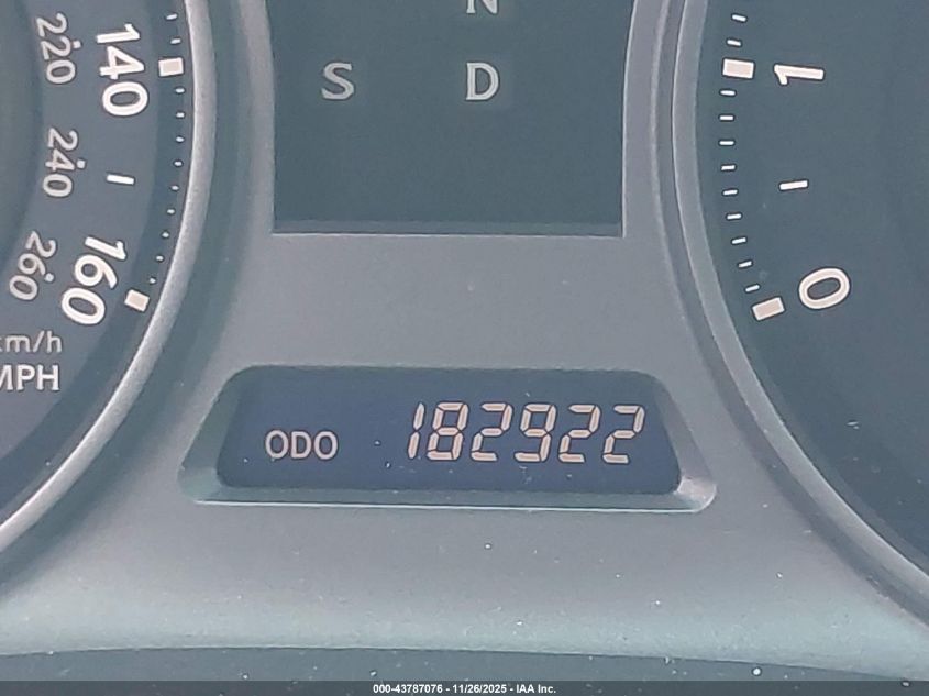 2008 Lexus Is 250 VIN: JTHBK262785064251 Lot: 43787076