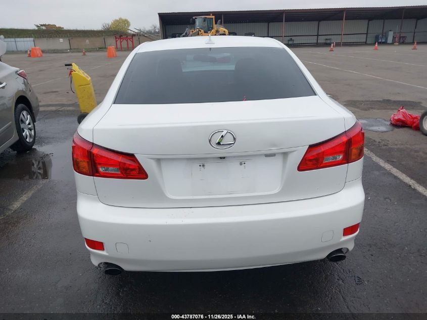 2008 Lexus Is 250 VIN: JTHBK262785064251 Lot: 43787076
