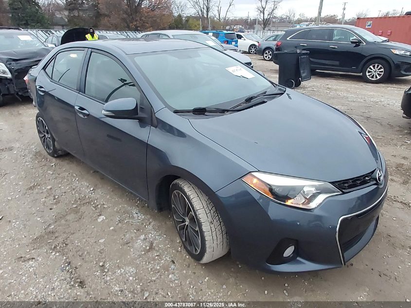 TOYOTA COROLLA S PLUS