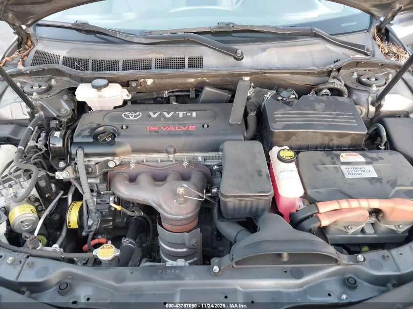 2009 Toyota Camry Hybrid VIN: 4T1BB46K19U092904 Lot: 43787090